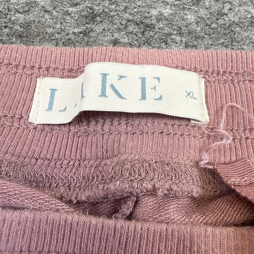 LAKE Women's Dusty Rose Pajama Set - Long Sleeve Top & Drawstring Pants - Picture 13 of 16